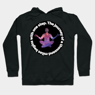 Inspirational Phrase - Lao Tzu Hoodie